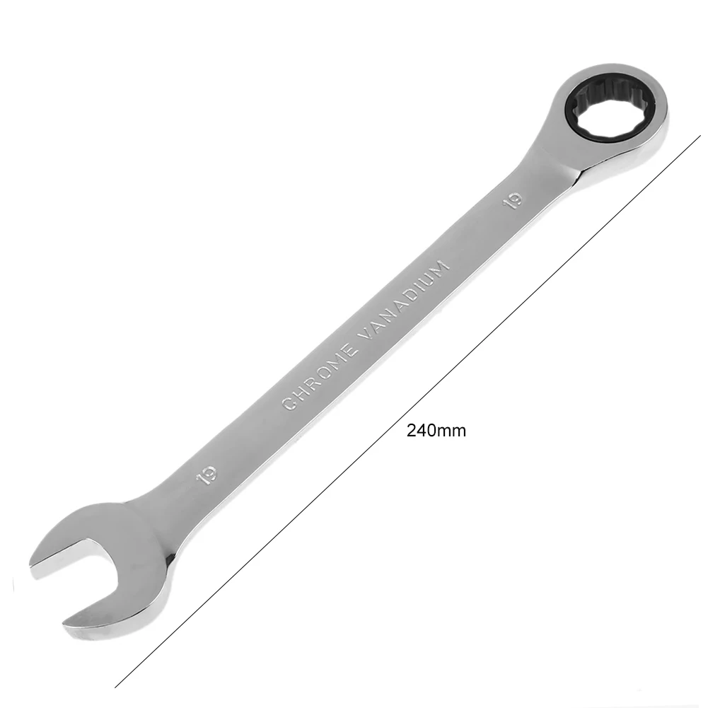 1pcs Fixed head 6 шт./компл. таможенный приходной ордер Сталь 72 зубья трещотки для шлица «звездочка» Набор торцевых гаечных ключей мульти Применение ключи, дюймовый стандарт двойной Применение гаечные ключи Инструменты Kit круглой формы, Подвижная головка Комбинации инструмент - Цвет: 1pcs Fixed head