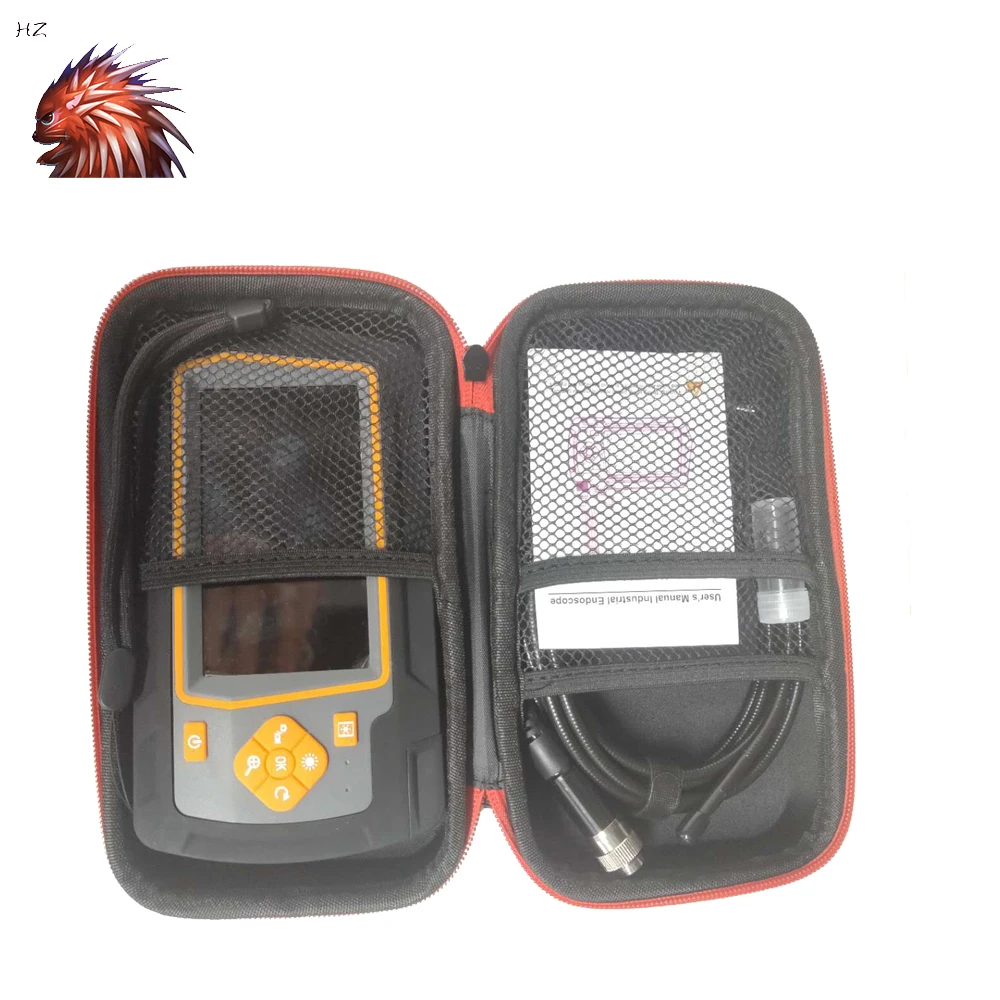 

LCD Screen Micro Inspection Camera Industrial Endoscope, 4.3inch with 5.5mm Borescope 1080P HD 32GB TF Card Wifi USB Wide Angle