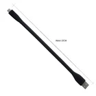 2022 Nitecore Micro-USB к гибкой USB подставке, зарядный кабель для TUP Tube TIP THUMB TINI MH Series Flashlight T360 HC65, налобный фонарь