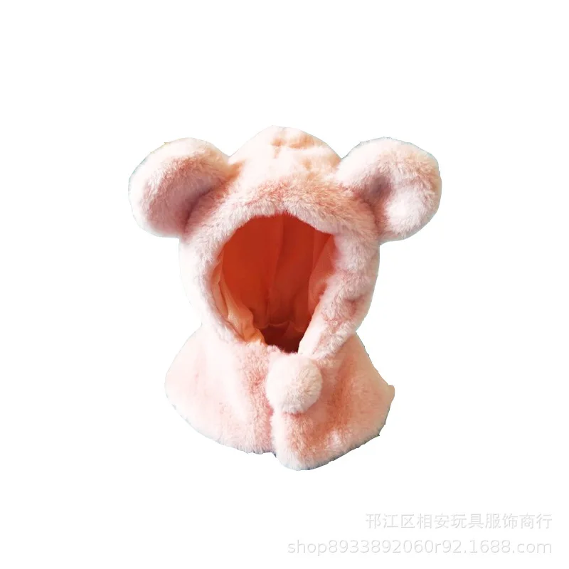 2021 New arrival idol Doll's Clothes &amp Accessoires: Cute Bear Hooded Cloak for 20cm Dolls KPOP Fans Collection | Игрушки и хобби