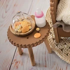 Съемный прикроватный столик для новорожденных, детская фотосъемка, деревянный стол для печенья ручной работы, реквизит для фотосъемки младенцев