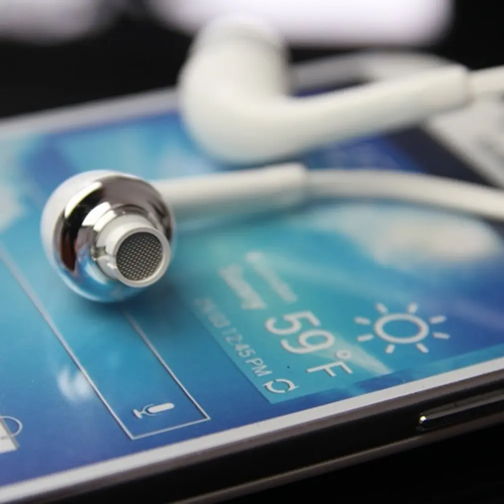 

Earphones Headsets in-ear 3.5mm Wired Mic/Volume Control For Galaxy S4 earset headphone with Buit-in Microphone For Sumsung