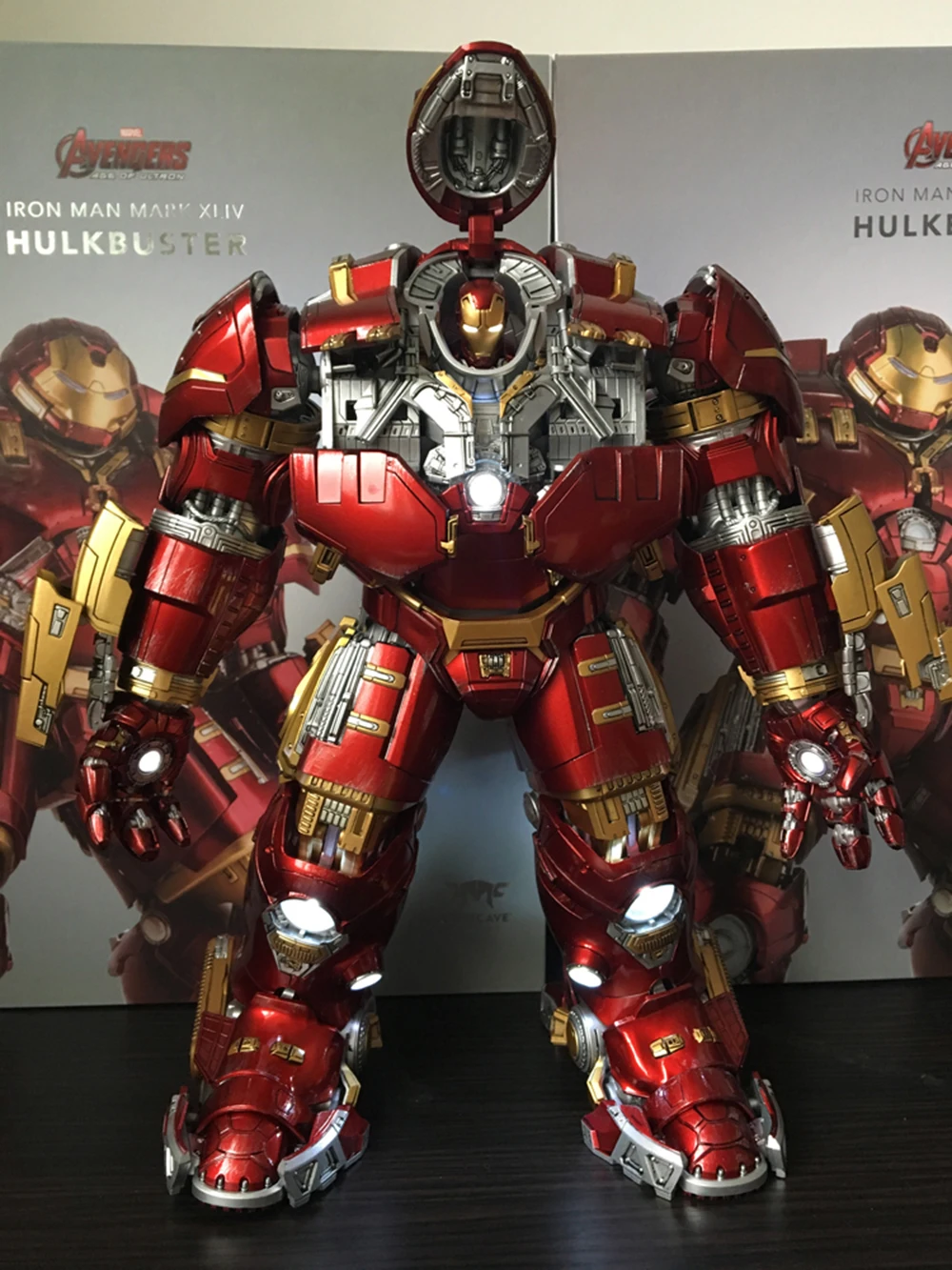 29 см Comicave сплав 1/12 халкбастер Броня Железный человек Mk44 мех подвижная фигурка-модель игрушки Фигурки