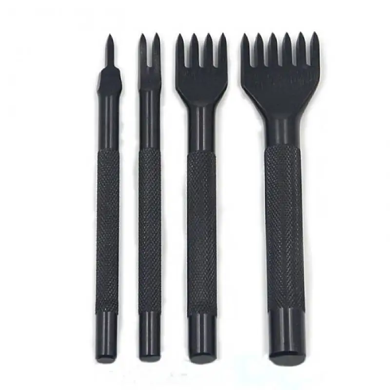 

18pcs Leather Craft Tools Kit Hand Sewing Stitching Punch Carving Work Saddle Leathercraft Accessories Belt Puncher Set