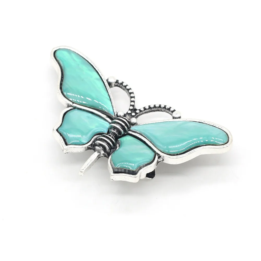 

Shell Butterfly Brooch Natural Sea Shell Butterfly-shaped Brooch Men and Women Fashion Wild for Jewelry Making DIY Accessories