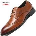 Туфли мужские классические из натуральной кожи, цвет в ассортименте