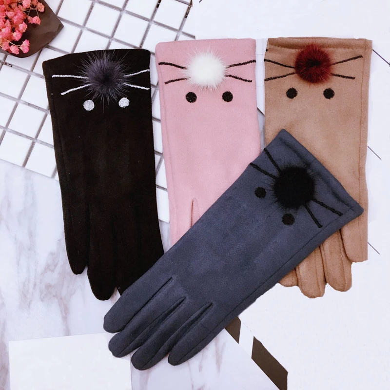 Модные женские зимние милые теплые кашемировые мягкие удобные повседневные