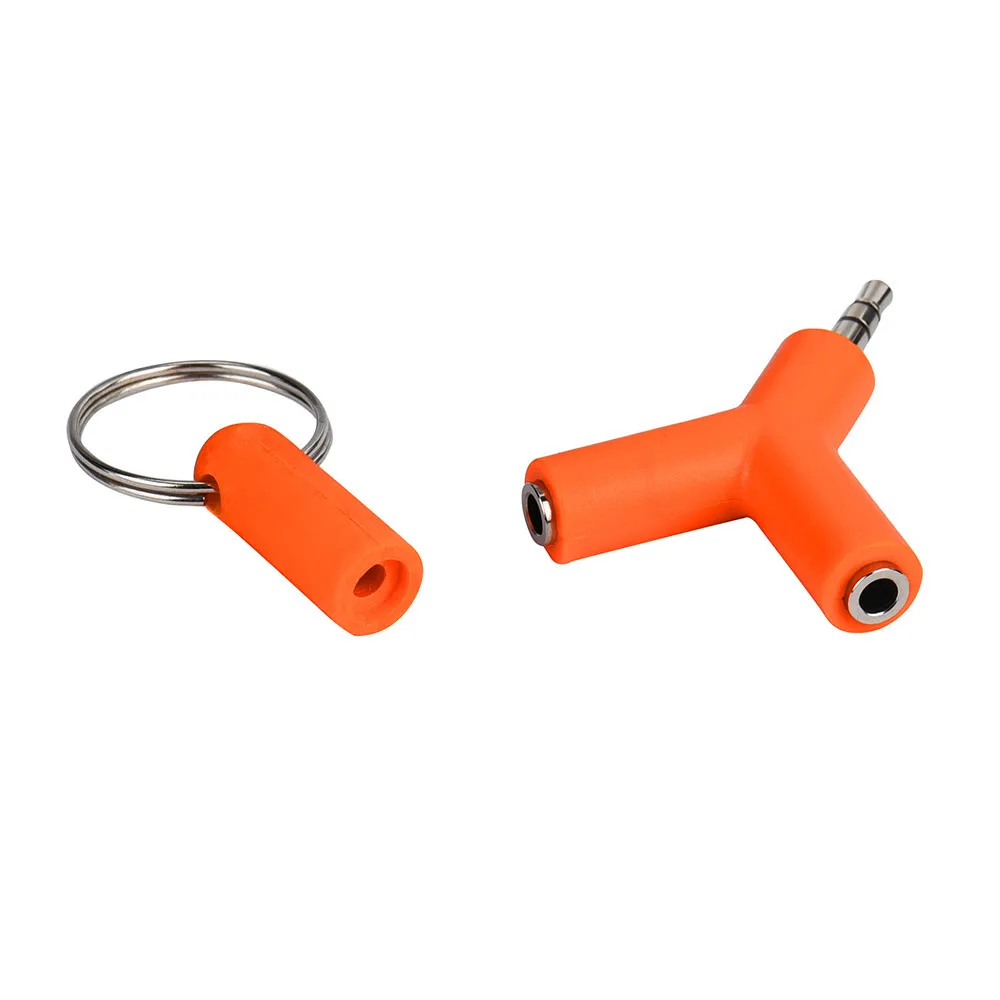 Аудио-разветвитель с Y-образным штекером на 2 гнезда M/F 3 5 мм адаптер для