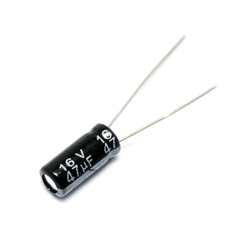 

50PCS/LOT Electrolytic Capacitor 16V/47uF 5*11mm 47uf 16v