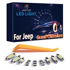 100% для Jeep Grand Cherokee ZJ WJ WK WK2 1993-2020 Canbus автомобильные светодиодные лампы для внутреннего освесветильник комплект автомобисветильник р аксессуары Canbus
