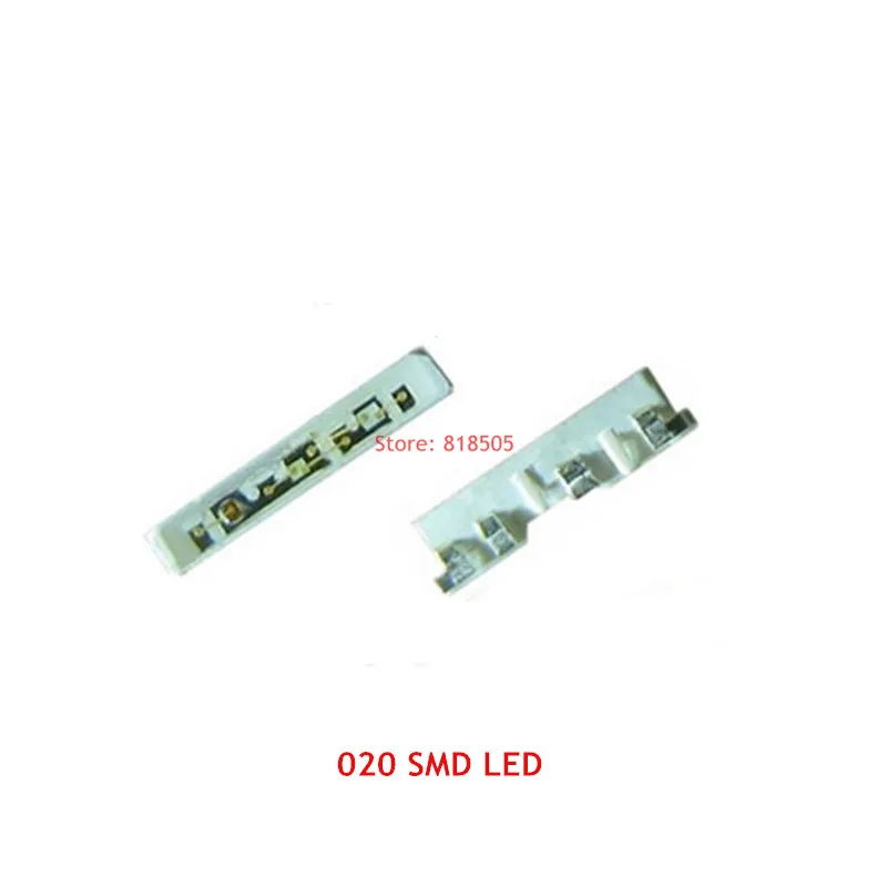 

20PCS 020 RGB LED COMMON ANODE 3.8*0.6mm 4Pins Side-Emitting Lamps RGB RED BLUE GREEN 20mA