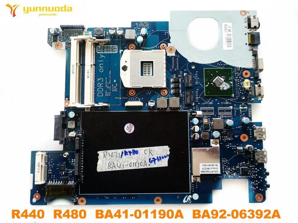 Original for Samsung R440 R480 laptop motherboard BA41-01190A BA92-06392A tested good free shipping | Компьютеры и офис