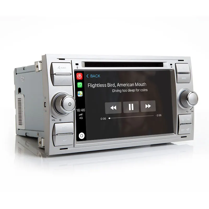 Автомобильный DVD плеер CarExc с 7 &quotсенсорным экраном GPS для Ford Focus II C Max S Galaxy Kuga Fusion