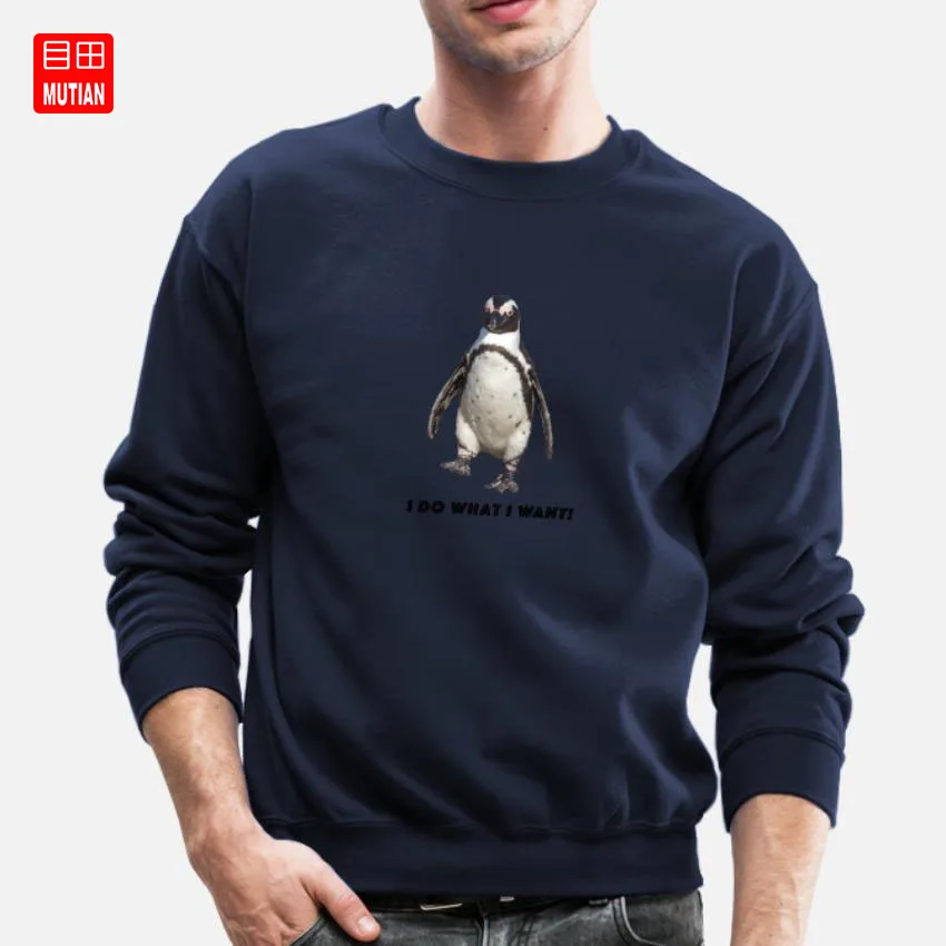 Пингвин I do what want футболка cool quote arctic nature lovers фото Антарктида | Мужская одежда