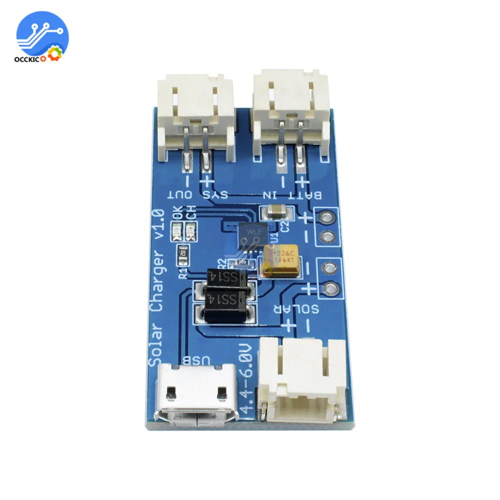 CN3065 Mini USB Solar Lithium Battery Charger Board Module Diy Lipo Li-ion Batteries Protective board | Электроника