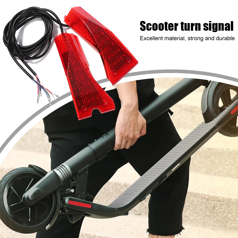 Electric Scooter Turn Signals Indicator Blinker Light for KUGOO M4 PRO Motorcycle Lamp Scooters Accessories | Спорт и развлечения