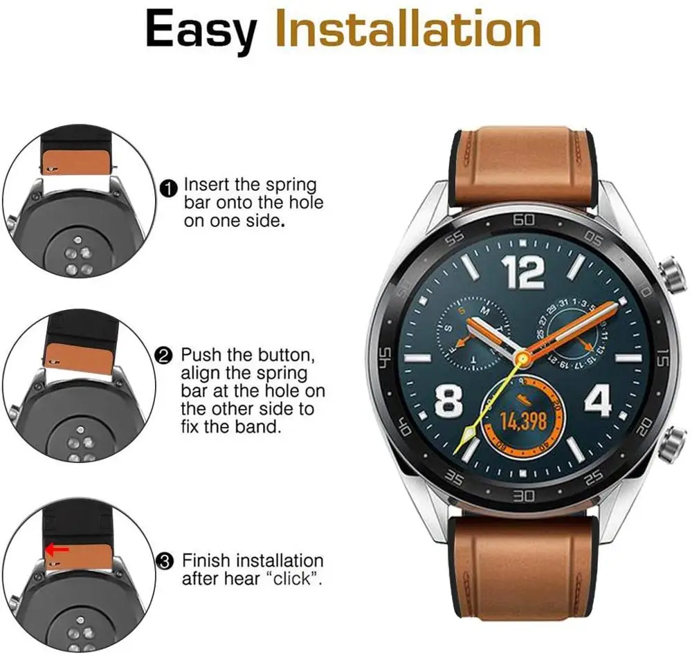 Ремешок из силикона и кожи для Fossil Gen 5 Carlyle HR Julianna ремешок Sport 43 мм/Q Explorist 4 |