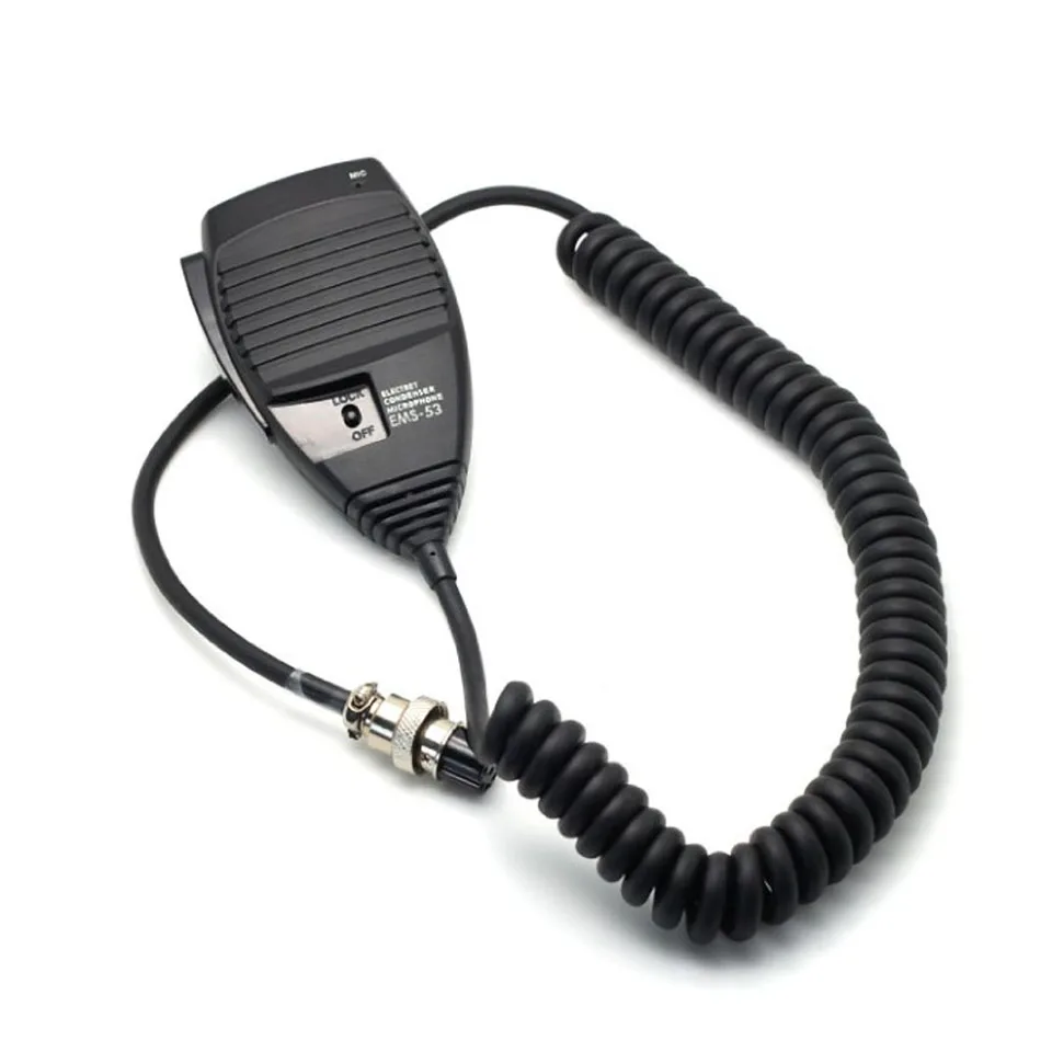 EMS-53 Radio Microphone 8pin DTMF Handheld Mic for Alinco DR-03 DR-06 DR-135 DR-235 DR-435 DR-635 Radio