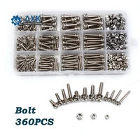 head bolts nut pan assortment kit phillips stainless steel wood screws round woodworking m3 m4 m5 iso7045 din7985 gb818 cross