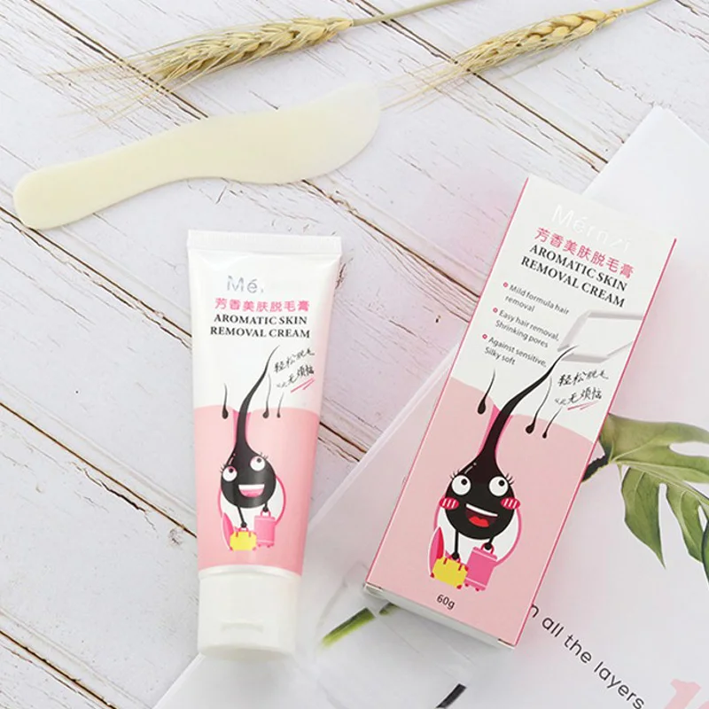 

Hair Removal Cream Painless Depilatory Cream Body Hair Removal Men and Women Bikini Leg Armpit Female Hair Removal Cream 60g
