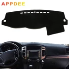 Чехол для приборной панели автомобиля APPDEE, коврик для приборной панели, коврик, коврик для приборной панели с защитой от УФ-лучей для Mitsubishi Pajero Montero 2007-2014 2015 2016 2017