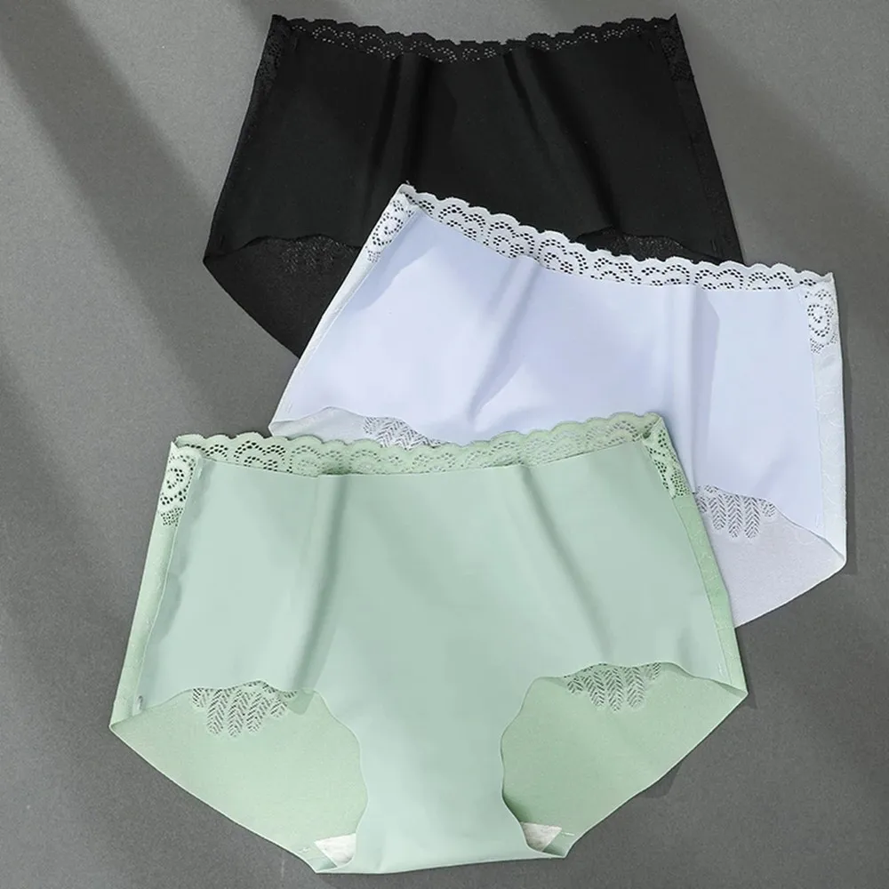 

New Panties Women's Lace Female Underwear Seamless Panties Sexy Panties Low-Rise Silky Panties Cotton Crotch Briefs Dropshipping