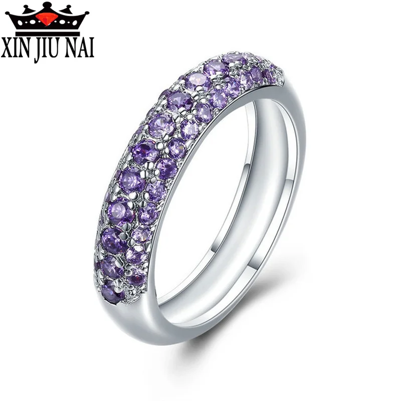 Новинка 2020 3 цвета высококачественное простое бриллиантовое женское кольцо