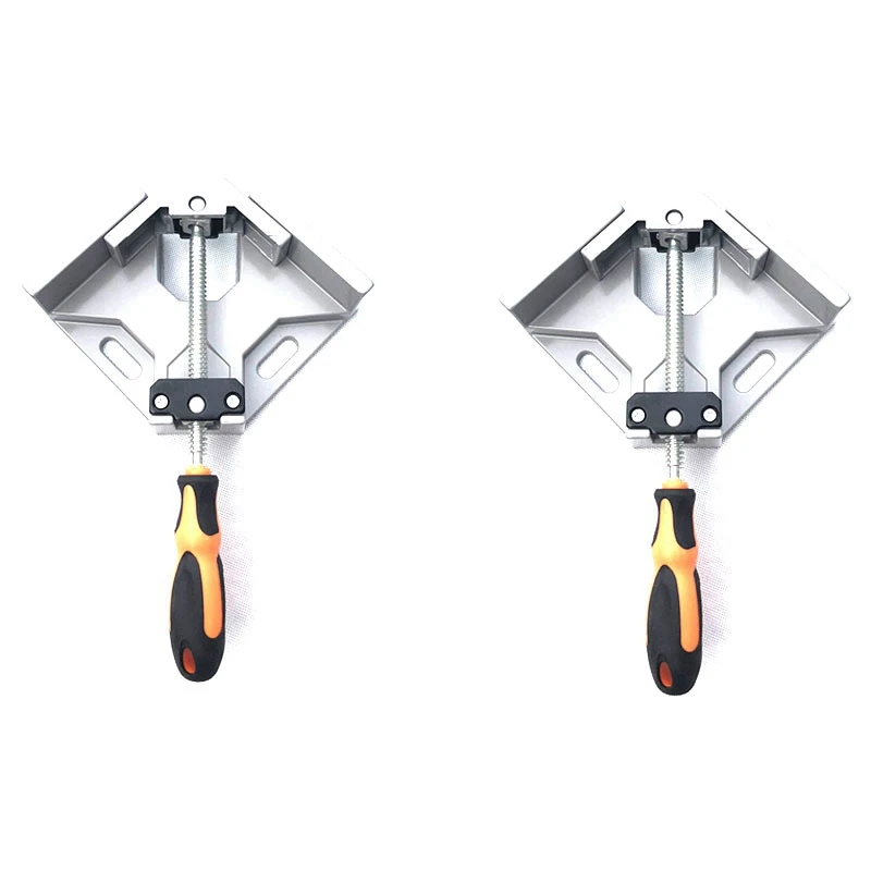 Промо акция! 2 набора угловых зажимов с углом 90 градусов прямоугольный зажим из