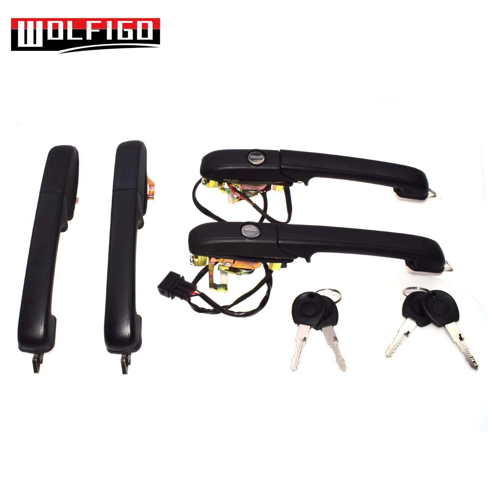 Ручка WOLFIGO для наружной двери автомобиля 2 шт./4 шт. передняя задняя левая правая