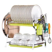 Knife holder R type Стеллаж для сушки посуды доска для раковины Кухня хромированный блюдо подставка для сушки 2-х уровневые/3-х уровневая Ножи держатель/палочками для еды, оборот в минуту(R/N/S/дом типа на выбор - Цвет: Knife holder R type