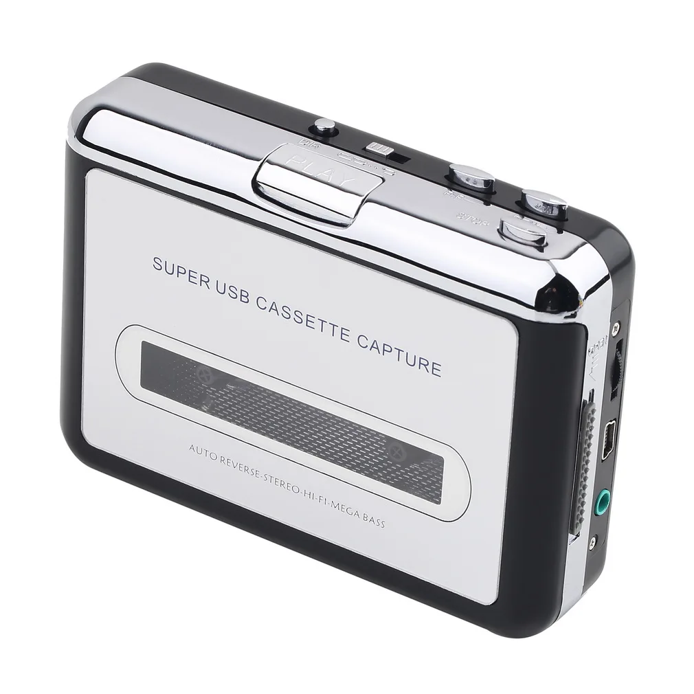 Portable USB Cassette Player Capture Recorder Converter Digital Audio Music Personal | Электроника