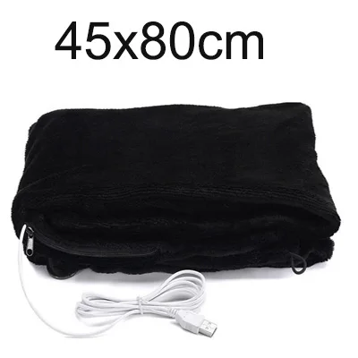 45x80cm ordinary USB Автомобильное домашнее электрическое грелочное одеяло, коврик на плечо, для шеи, для мобильного отопления, шаль, USB, мягкий, 5 В, 4 Вт, зимний теплый автомобиль для здоровья - Цвет: 45x80cm ordinary