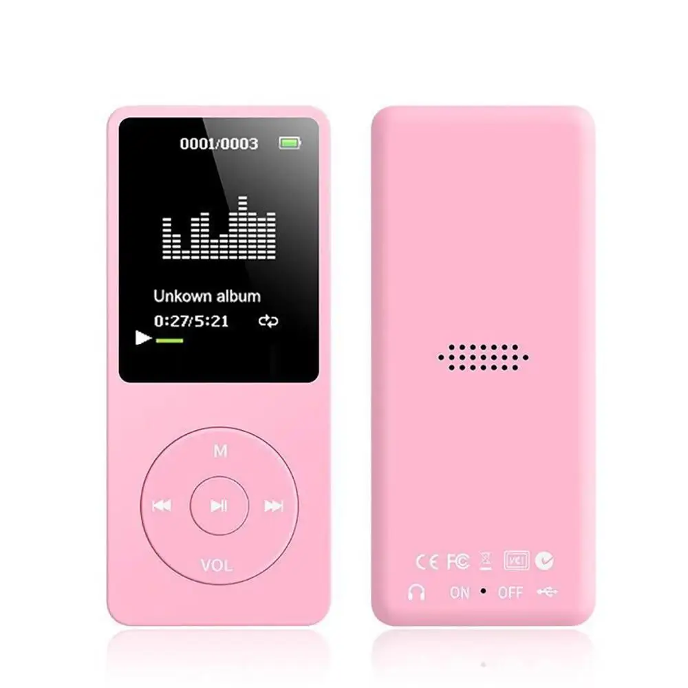 MP3 MP4 музыкальный плеер рекордер Walkman Hi Fi спорт 128 G мини видео портативный