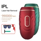 RUBYONLY перманентное электрическое удаление волос 990000 вспышка безболезненная IPL лазерная эпиляция Женская машина бикини депиляция Фотоэпилятор