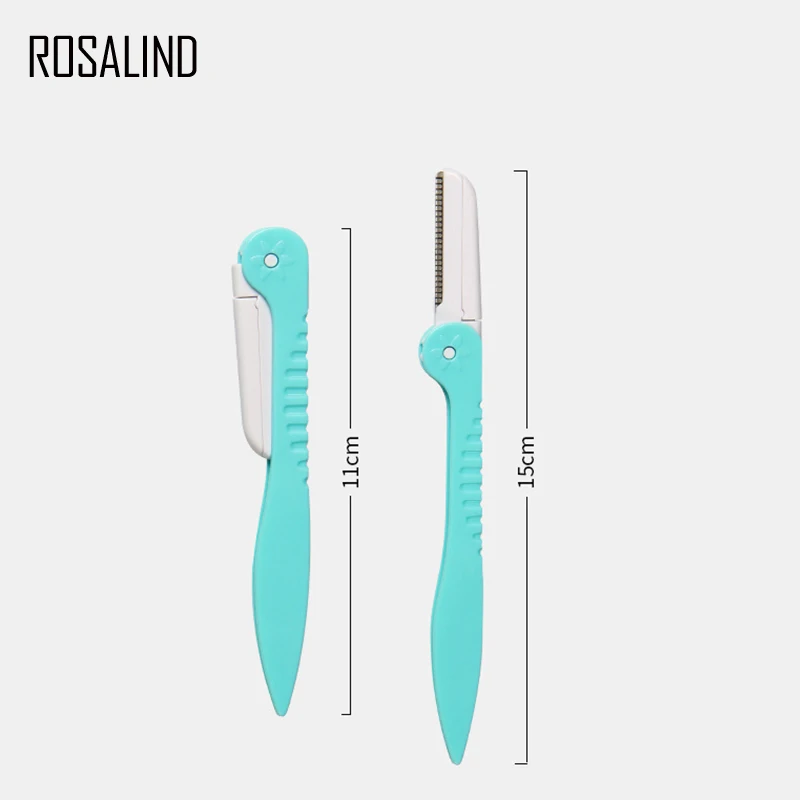 ROSALIND 3 шт. триммер для бровей Бритва портативные лезвия лезвие бритвы Набор