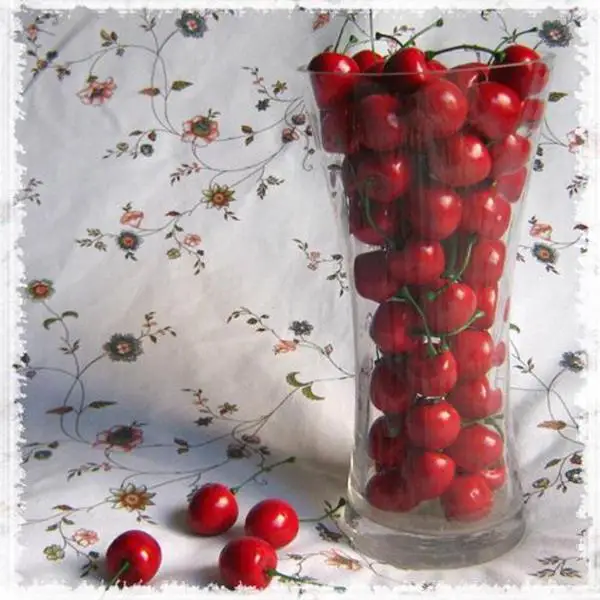 

New 20pcs Mini Artificial Cherry Fruit Food Party House Decorative Decor