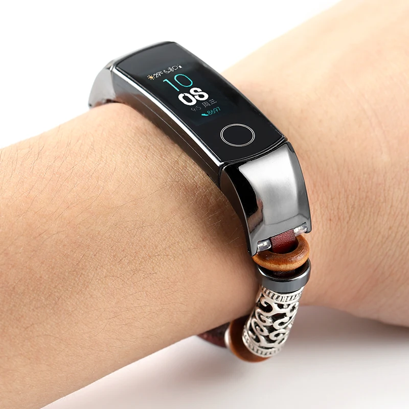 7775 Металлический браслет для huawei honor band 5 Миланская петля ремешок для honor band 4 сменный ремешок магнитная пряжка регулируемый размер - Цвет: 7775