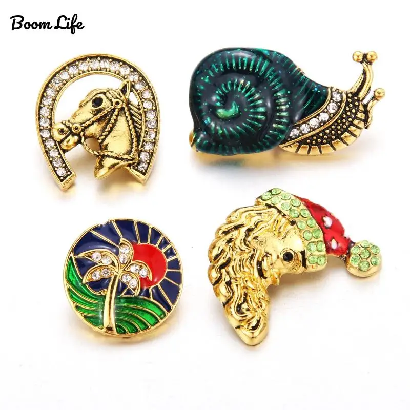 10 шт./Лот металлические пуговицы-застежки 18 мм | Украшения и аксессуары