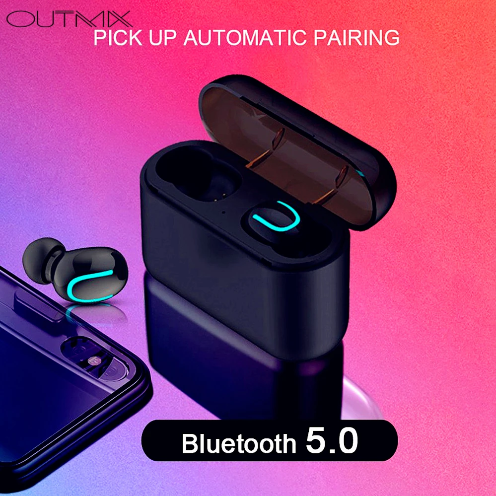 

812F OUTMIX Earphone Sport Earphone Waterproof Headset noise reduction Stereo with Mic for all phone