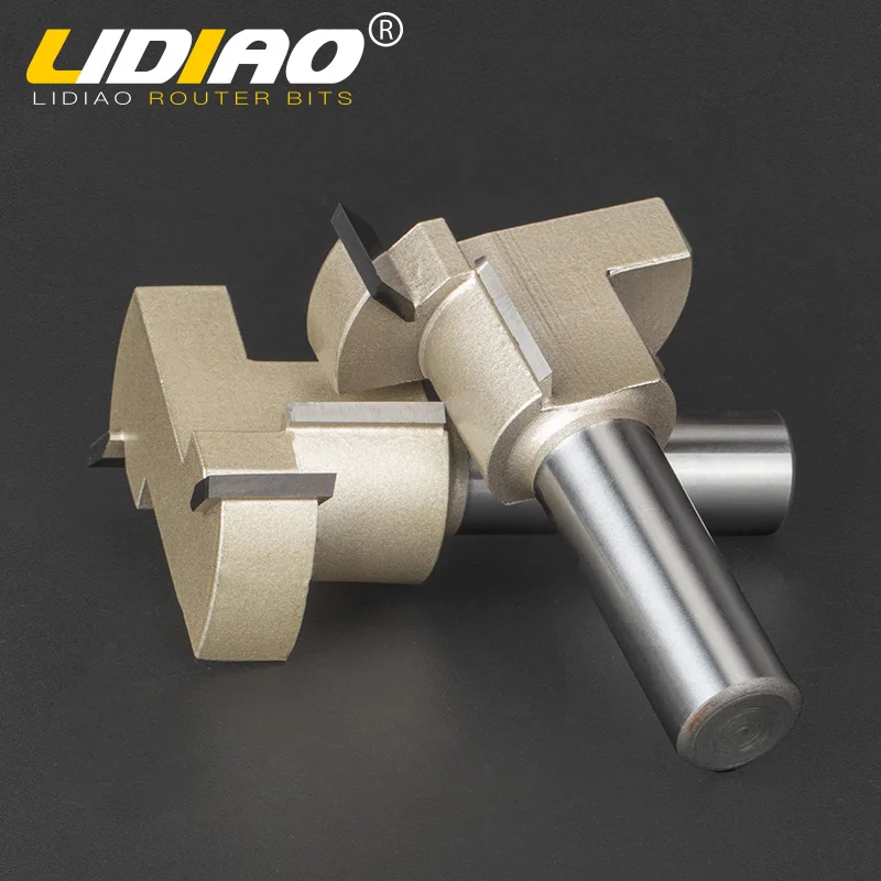 LIDIAO 1 шт. 1/2 &quotхвостовик Т-образный деревообрабатывающий кромкорезец фрезы