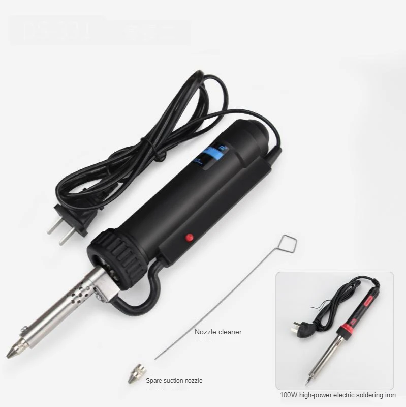 Портативный Электрический паяльный патрон вакуумный насос распаяльная машина