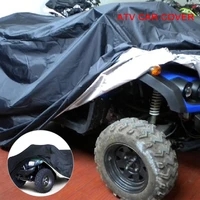 190t waterproof rain proof dust anti uv beach quad bike atv cover case for polaris motorcycle coversl xl atv covers protection