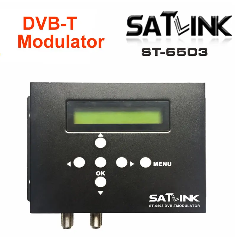 Оригинальный модулятор Satlink стандарта DVB T маршрута AV роутер DM HD|Теле- и