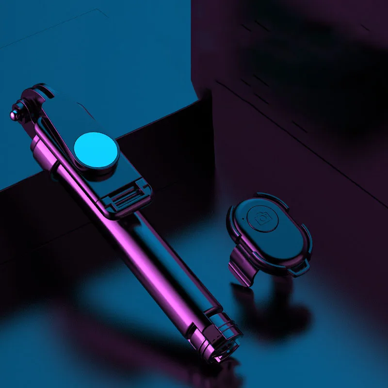 Штатив палка для селфи Все в одном выдвижной держатель телефона с пультом Bluetooth и