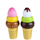 Игрушечные игрушки для детей, игрушки для мороженого, игрушки для девочек, деревянные кухонные принадлежности, игрушечный апельсиновый сок, подарки-2