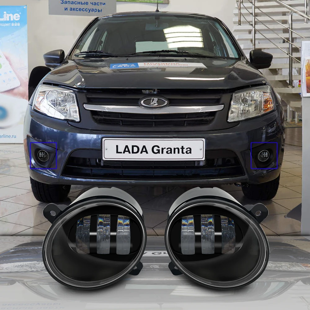 Автомобильные противотуманные фары для Toyota Hilux Yaris Vios 2011 2018 переднего бампера б/у 3