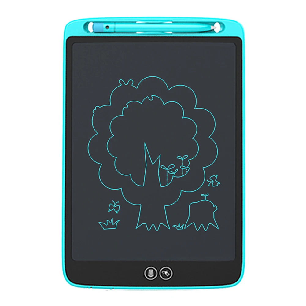 Sky Blue 10inch Детские цветные игрушки для рисования 1" 10" 8," ЖК-планшет для письма детская электронная графическая доска для рисования художественный светильник - Цвет: Sky Blue 10inch
