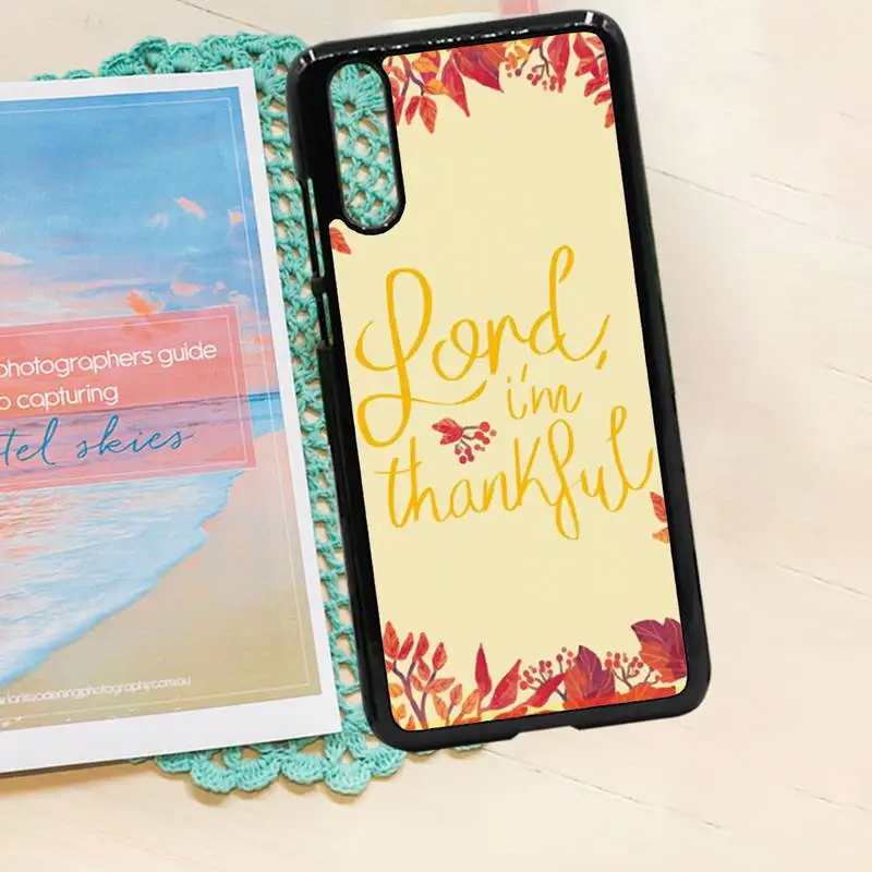 

Happy Thanksgiving art pattern luxury design Phone Case shell PC for iPhone 11 12 pro XS MAX 8 7 6 6S Plus X 5S SE 2020 XR