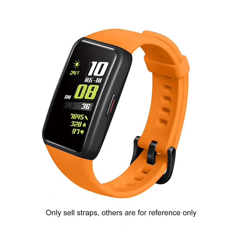 silicone replacement wrist strap wristband for huawei honor band 6 smart watch smart wearable devices accessories free global shipping