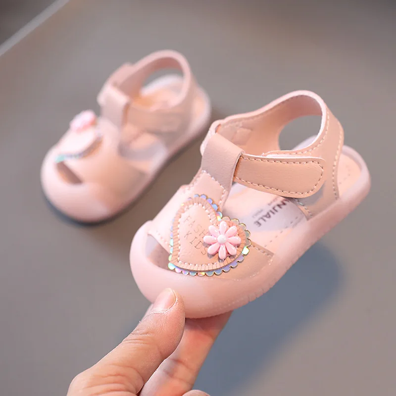 

2021 new baby sandals 1-3 years old soft bottom baby children toddler shoes summer girl princess